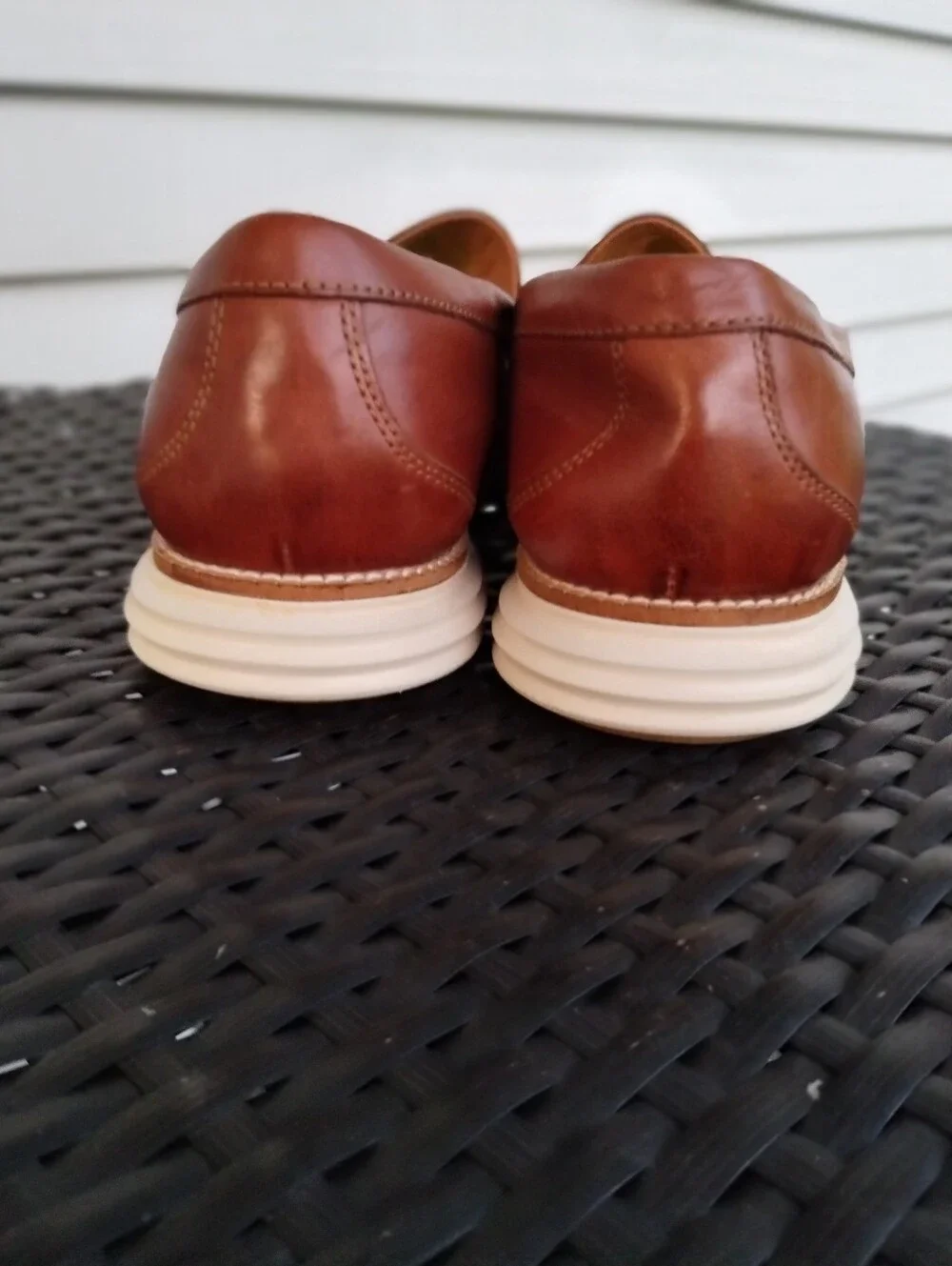Cole Haan OriginalGrand Venetian Loafers Men’s 10.5 M British Tan Brown Leather